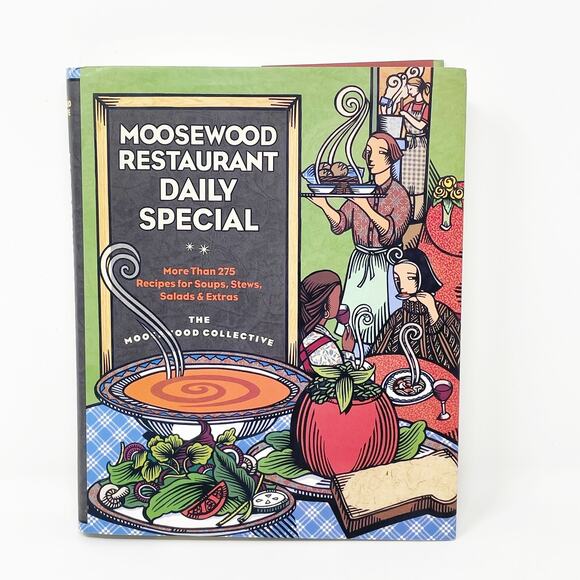 Moosewood Restaurant Daily Special Hardcover Cookbook Copyright 1999 EUC - Picture 1 of 4